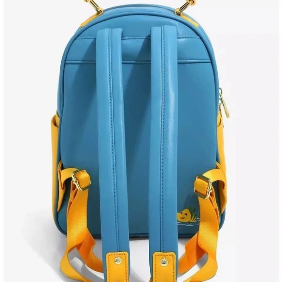 New Loungefly Disney The Little Mermaid Ariel & Eric Beach Backpack - Picture 5 of 5